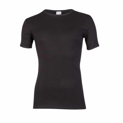 Beeren heren T-shirt ronde hals zwart