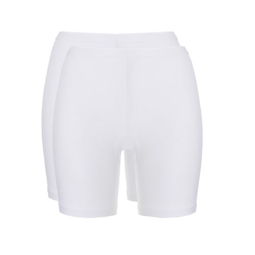 Fietsonderbroek wit 2-pack