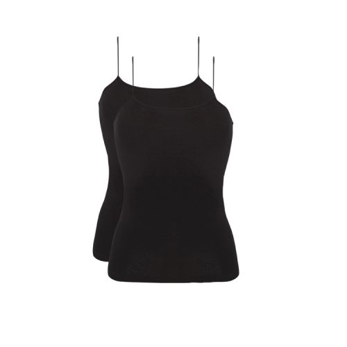 Ten Cate dames Shirtje zwart 2-pack