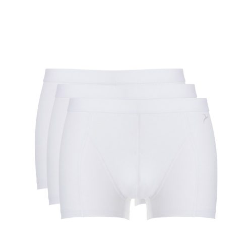 Boxershort wit 3 pack korte pijp