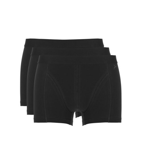 Boxershort zwart 3 pack korte pijp