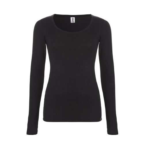 Thermo shirt lange mouw zwart 30241