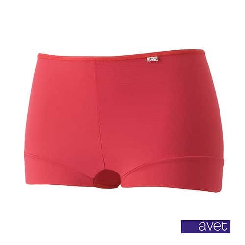 AVET 3844 dames shortje rood
