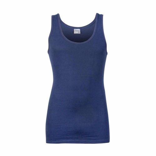 Beeren heren hemd donker blauw