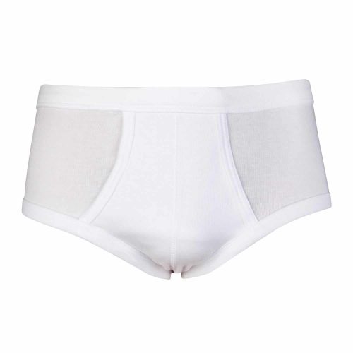 Beeren heren slip wit, 2 stuks
