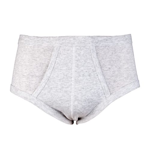 Beeren heren slip licht grijs, 2 stuks